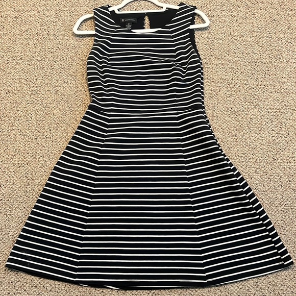 INC International Concepts Dresses & Skirts - Macy’s INC Fit n Flare Striped Dress Med